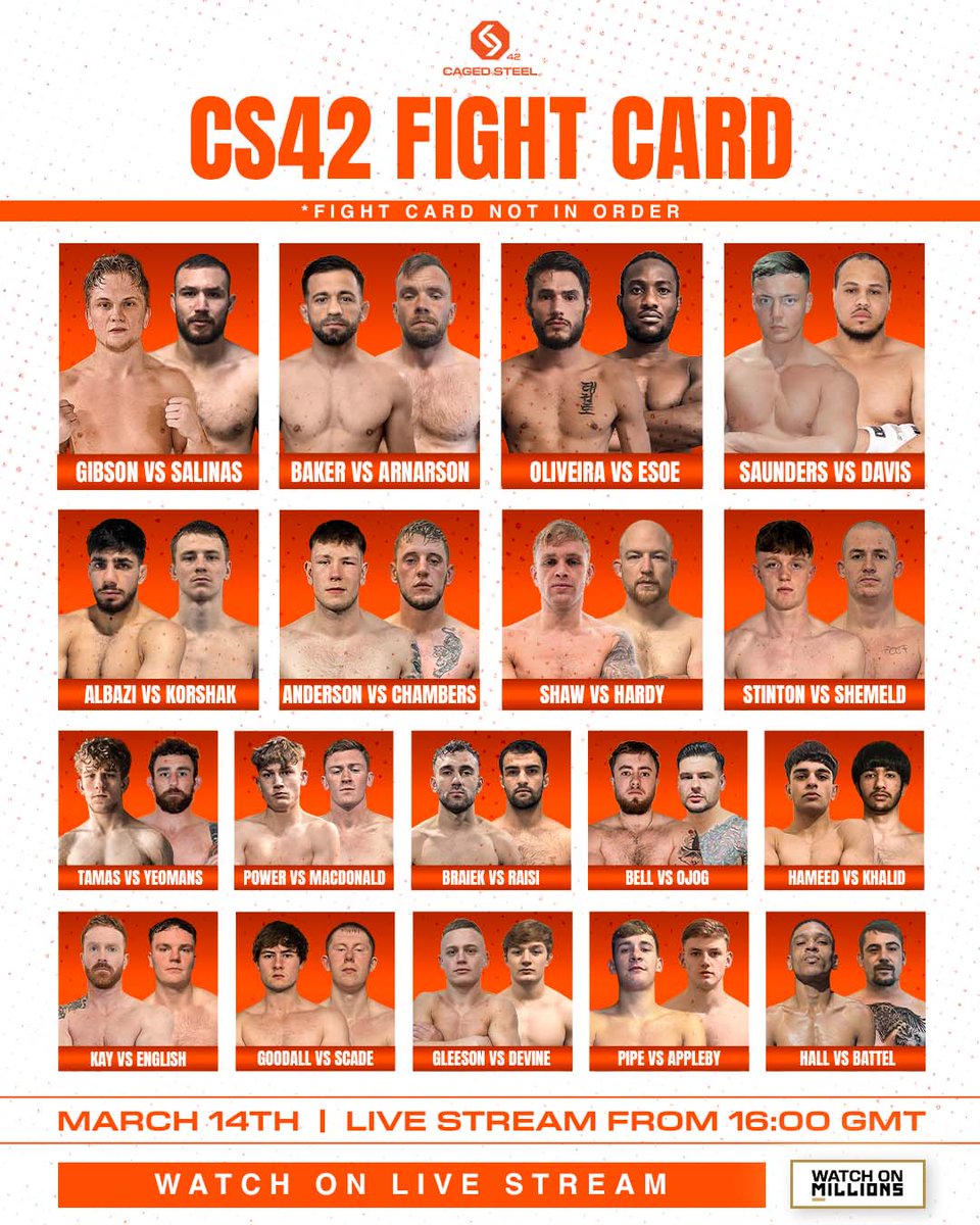 CS43 - July 4th - Doncaster tweet media