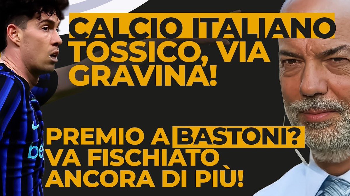 juventibus's tweet image. PAOLO ROSSI SHOW su premio #BASTONI: LO FARANNO FISCHIARE anche DI PIÙ! Su #BOGA vs #DAVID... Con #ZAMPINI &amp;amp; co 

💢 youtu.be/chwtfHu17j8