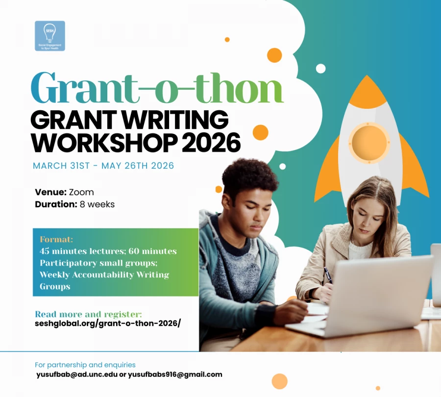 MESAmalaria's tweet photo. 📢 Sesh Global Call for Applications: Grant-o-thon 2026 @sesh_global

Build grant-writing skills through peer mentorship, interactive lectures, and weekly writing groups

🗓️ 31 March – 26 May
🌐 Online (Zoom)
⏳ Application deadline: 20 March
🔗 https://t.co/9OtPdHuYhp https://t.co/DehUMrznhM