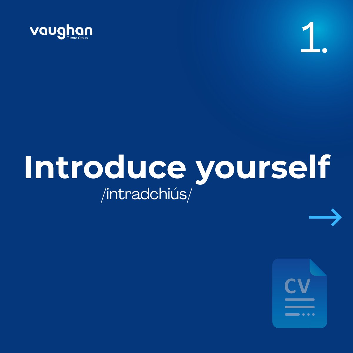 GrupoVaughan's tweet image. ¿Conoces el videocurrículum?
Con este original modelo, podrás llamar la atención de manera segura, mostrando tus conocimientos, competencias y trayectoria... como un currículum tradicional, pero en vídeo.
Entra en el blog
eu1.hubs.ly/H0sDDkk0

#Idiomas #InglesEmpresas