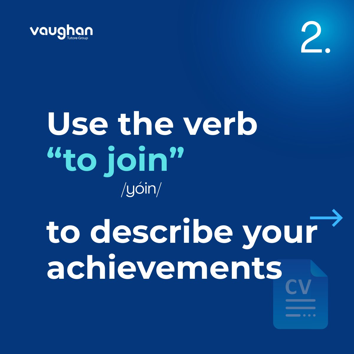 GrupoVaughan's tweet image. ¿Conoces el videocurrículum?
Con este original modelo, podrás llamar la atención de manera segura, mostrando tus conocimientos, competencias y trayectoria... como un currículum tradicional, pero en vídeo.
Entra en el blog
eu1.hubs.ly/H0sDDkk0

#Idiomas #InglesEmpresas