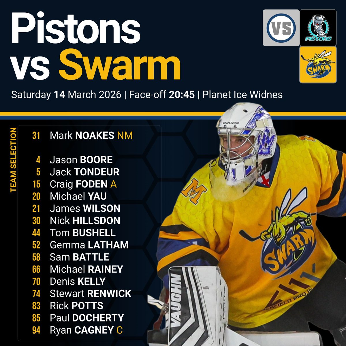 It's game day!!

#mcrswarm