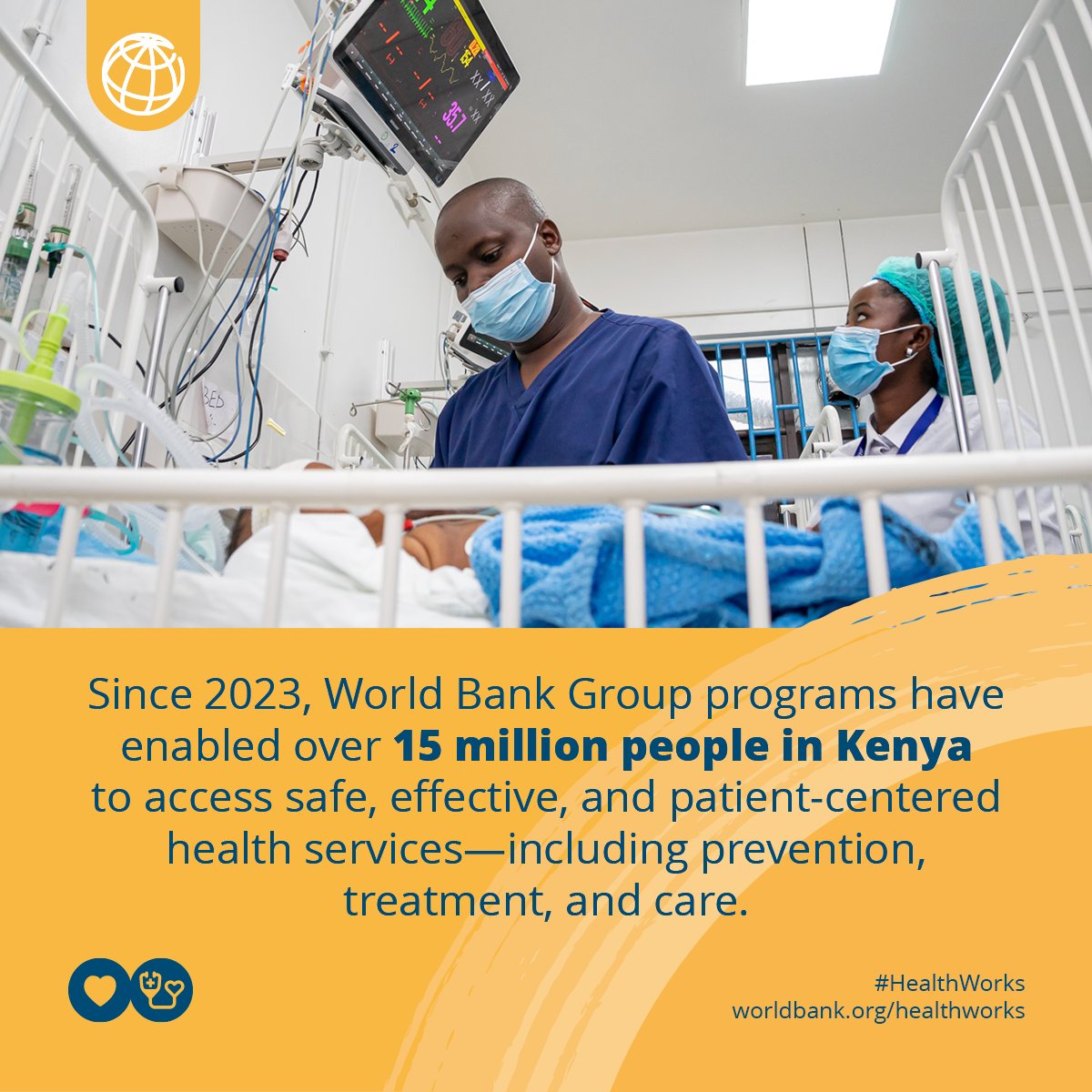 World Bank Health tweet media