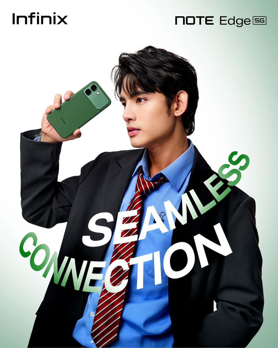 InfinixKSA's tweet image. NOTE Edge
Stay Always Connected
ابقَ متصلاً دائماً

SAR 999 ريال
Link In Bio - الرابط في السيرة الذاتية

The EDGE you were looking for ⚡
#lnfinix #NOTEEdge #WhereEleganceMeetsPower #10DimensionsOfExcellence #InfinixNOTEEdge