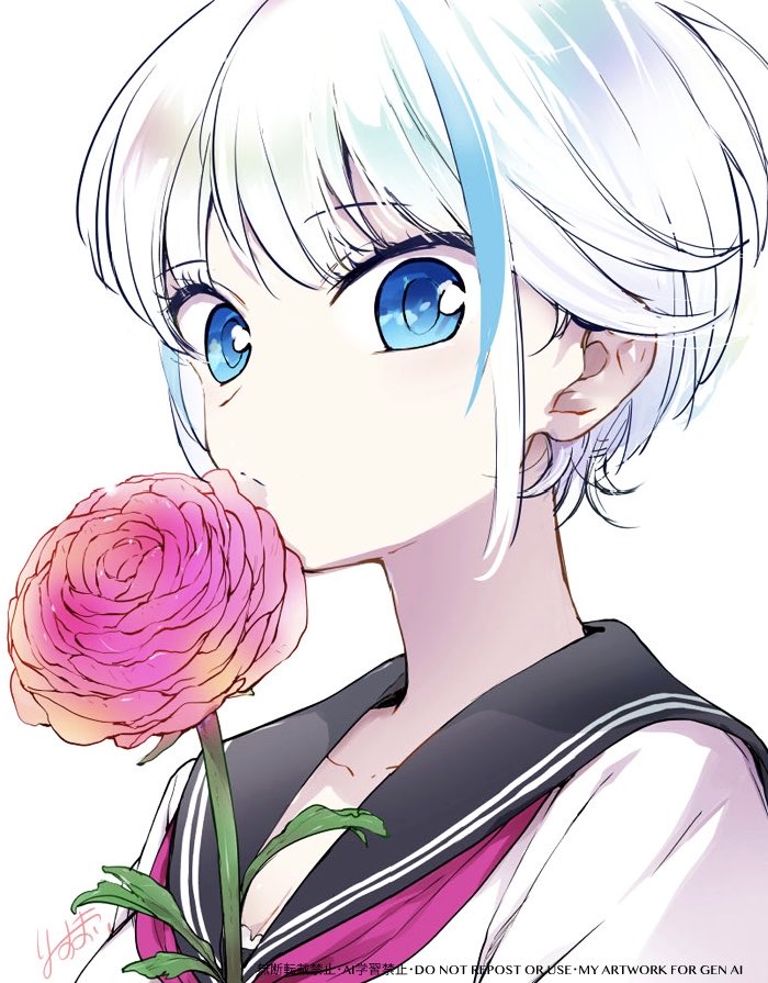 #ホワイトデーは銀髪白髪を愛でる日