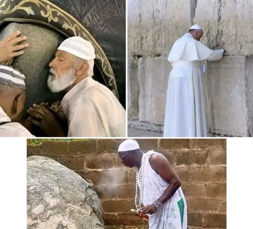 <a href="/ThaBoyYom/">YOM🗣️</a> <a href="/CrypGeek_73/">Geek KGeN</a> These two above claim they're worshiping God, This one below is worshiping an idol according to the two above.