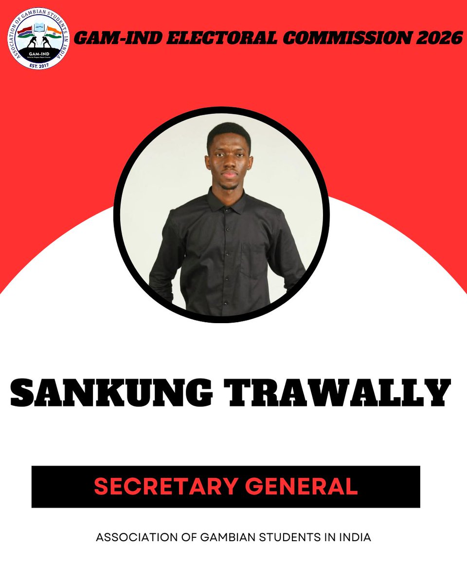 Association of Gambian Students in India (Gam-Ind) tweet media