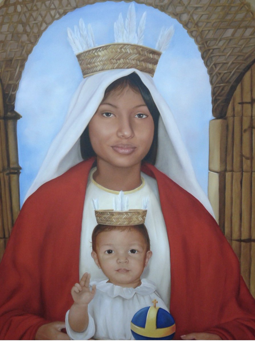 VitaminaBea's tweet photo. @patite3 Virgen de Coromoto! Nuestra indígena más bella! Cumbres de Curumo, Venezuela 🇻🇪 https://t.co/ZhDU7JNLbY