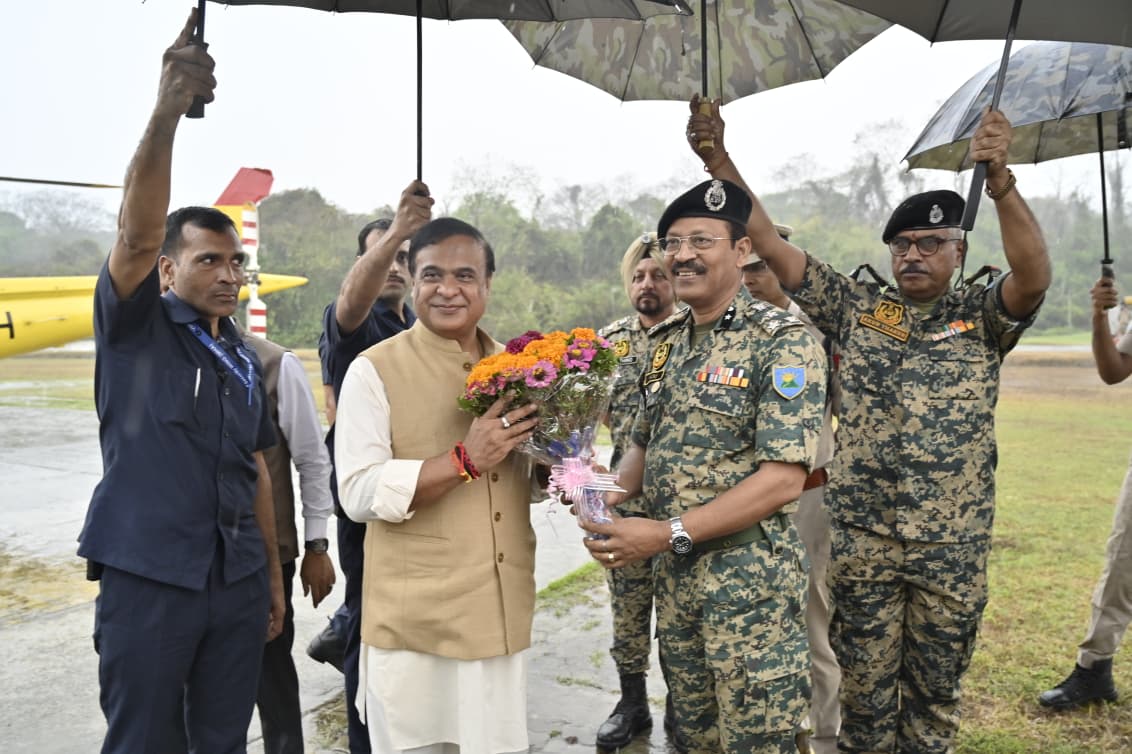 Today in Silchar , I conveyed the gratitude of Assam to the <a href="/BSF_India/">BSF</a> team for working alongside Assam Government to keep a check on ILLEGALS