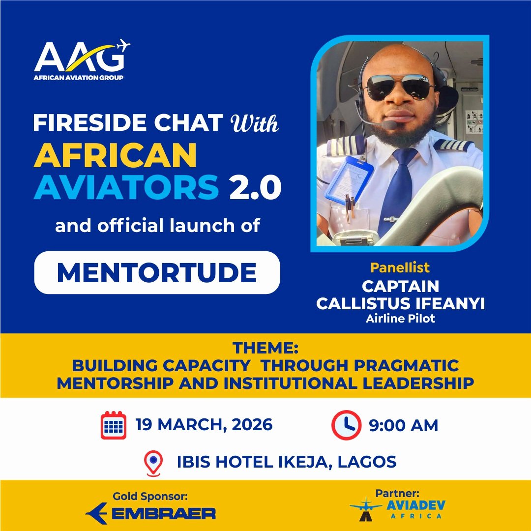 ChidozieMario's tweet photo. I'll be hosting Captain Callistus Ifeanyi of @flyairpeace at FIRESIDE CHAT WITH AFRICAN AVIATORS 2.0 and official launch of @Mentortude

Join us as 'Captain Update' brings his perspectives &amp; passion for aviation to the stage. This is a conversation you won’t want to miss. https://t.co/ZPeZsg8EXb