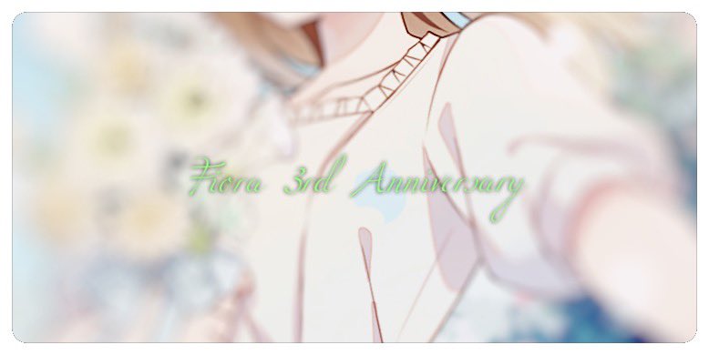 Fiora_official's tweet photo. Fiora 3rd Anniversaryまで

『あと３日』

#Fiora3周年 https://t.co/ApOT2xrtYz
