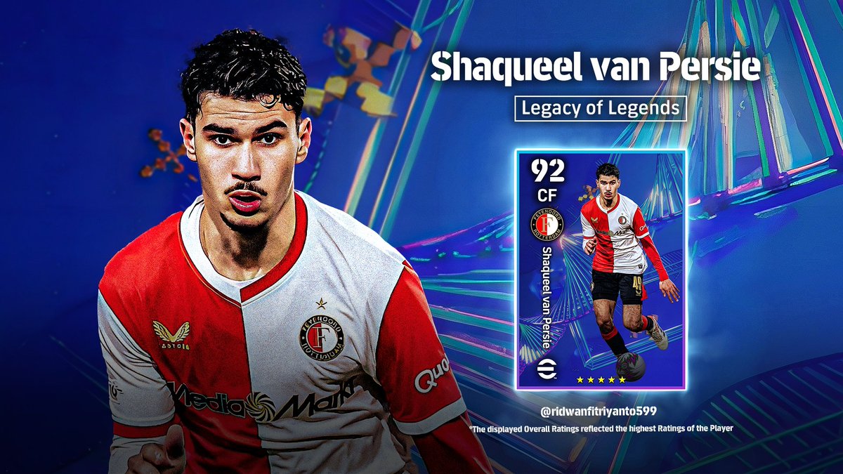 Concept Art

Highlight:

"Legacy of Legends"
- Shaqueel van Persie (Feyenoord)

Just Concept
#efootball
#efootball2026