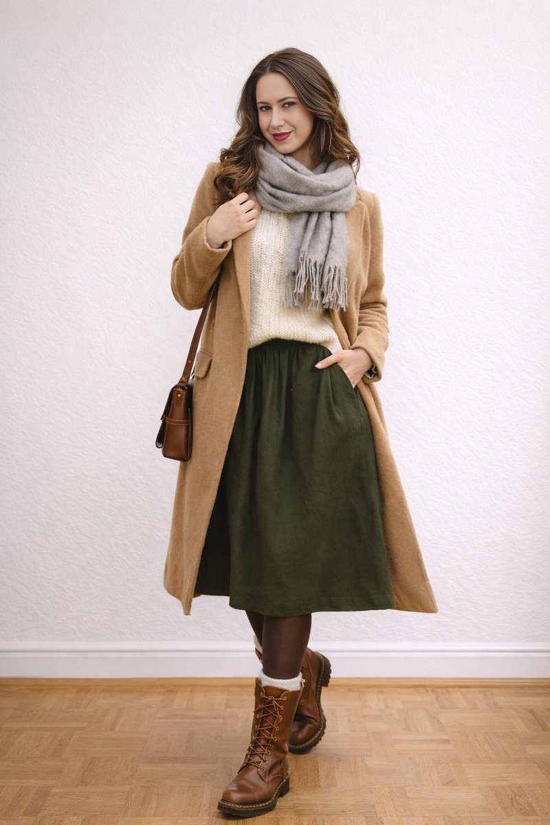 pattyhoseaiing's tweet image. Heute eine ganz untypische Patricia im skandinavischen Stone-Look – Wollpullover, Mantel, Schal, Rock und natürlich eine schicke Strumpfhose. Minimalistisch, warm und irgendwie typisch nordisch. 🇸🇪✨ Bereit für den „Feldtest“ bei Ikea 😊

#ScandiStyle #WinterStyle #NordicStyle