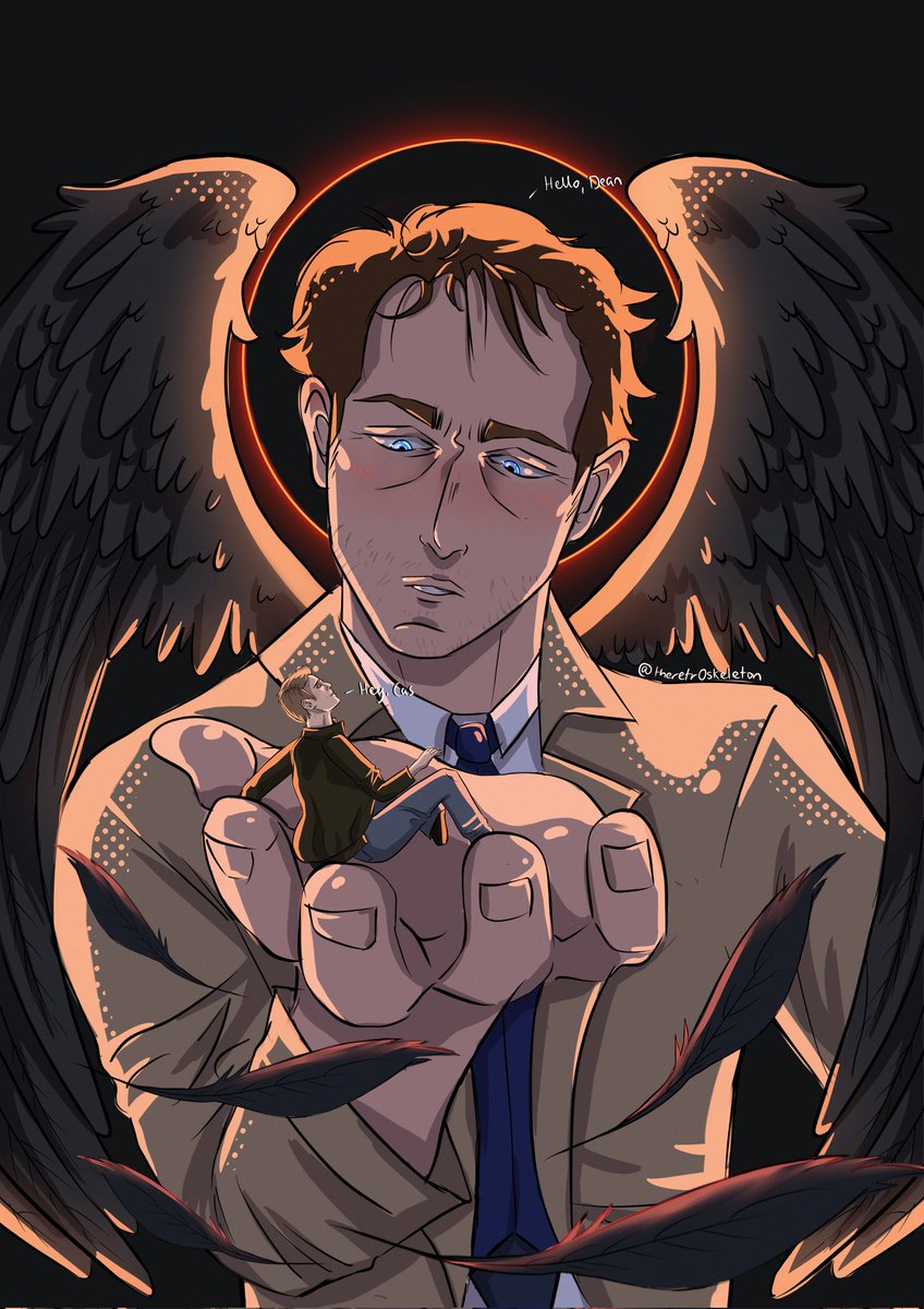All roads eventually lead to destiel 🫡 #supernatural #supernaturalfans #destiel #destielcanon #destielfanart
