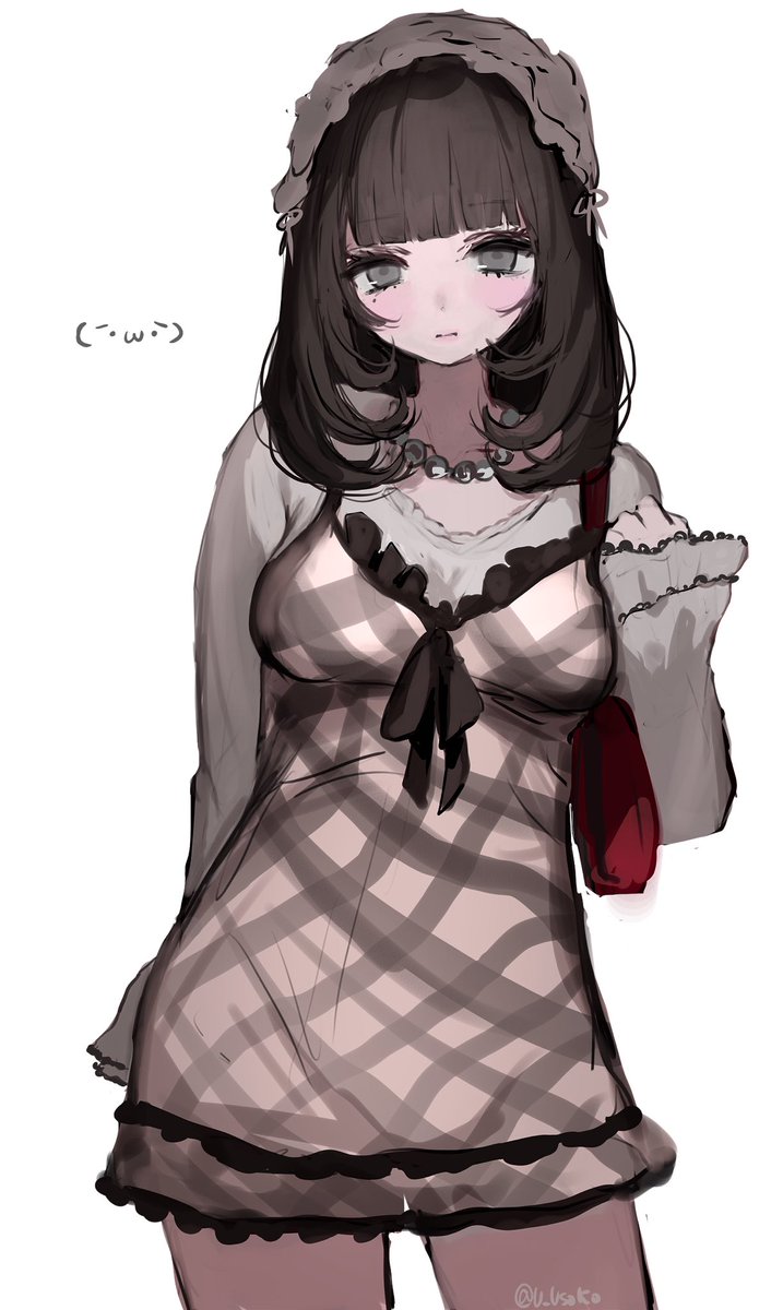 こういう女の子が好きなので描いてみた\[♡_♡]/ 