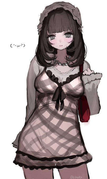 こういう女の子が好きなので描いてみた\[♡_♡]/ 