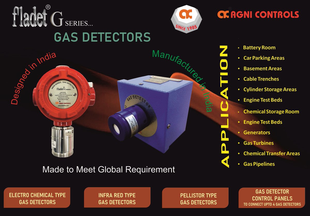AgniControls's tweet photo. #flamedetector #Emberdetector #sparkdetector #heatdetector #probetypeheatdetector #firesafetyequipment #firealarm #firealarmsystem #suppression #co2suppression #gassuppression #fireprotection #oems #machineryprotection https://t.co/ny0DRXE1P3