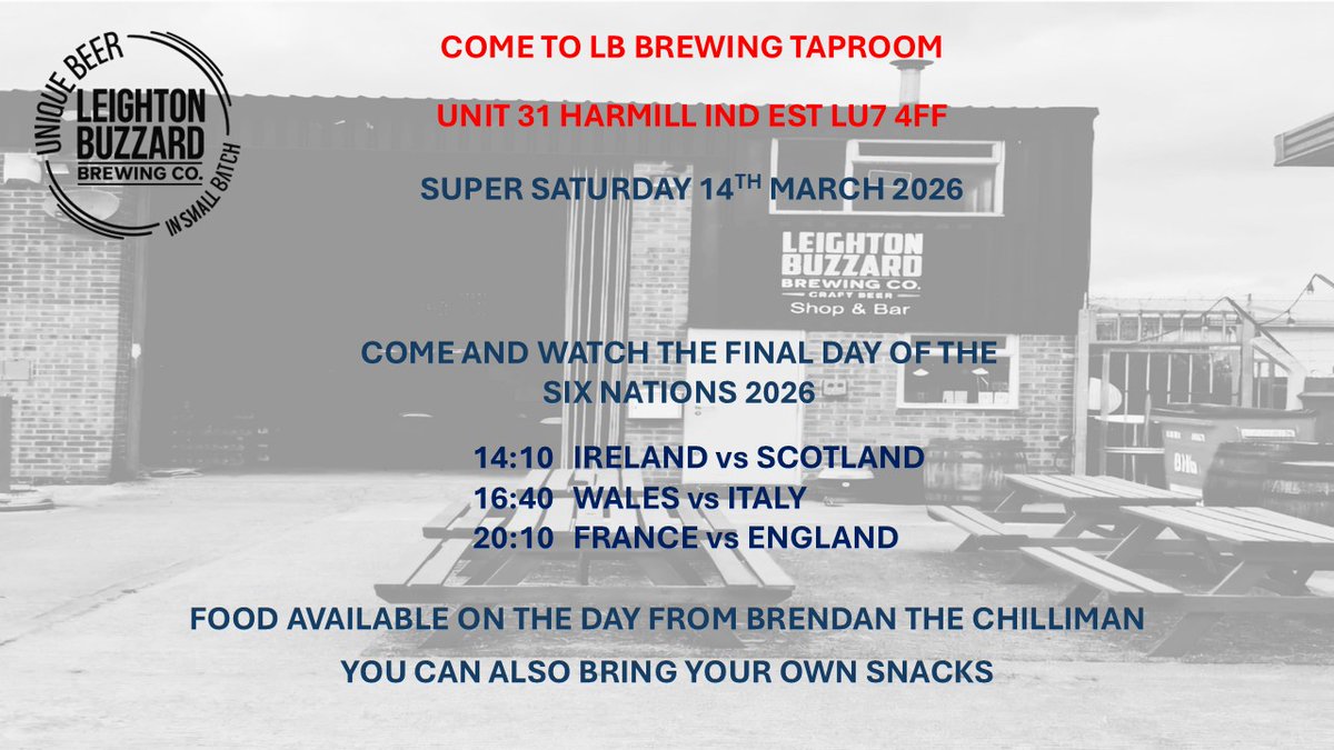 Leighton Buzzard Brewing Co tweet media