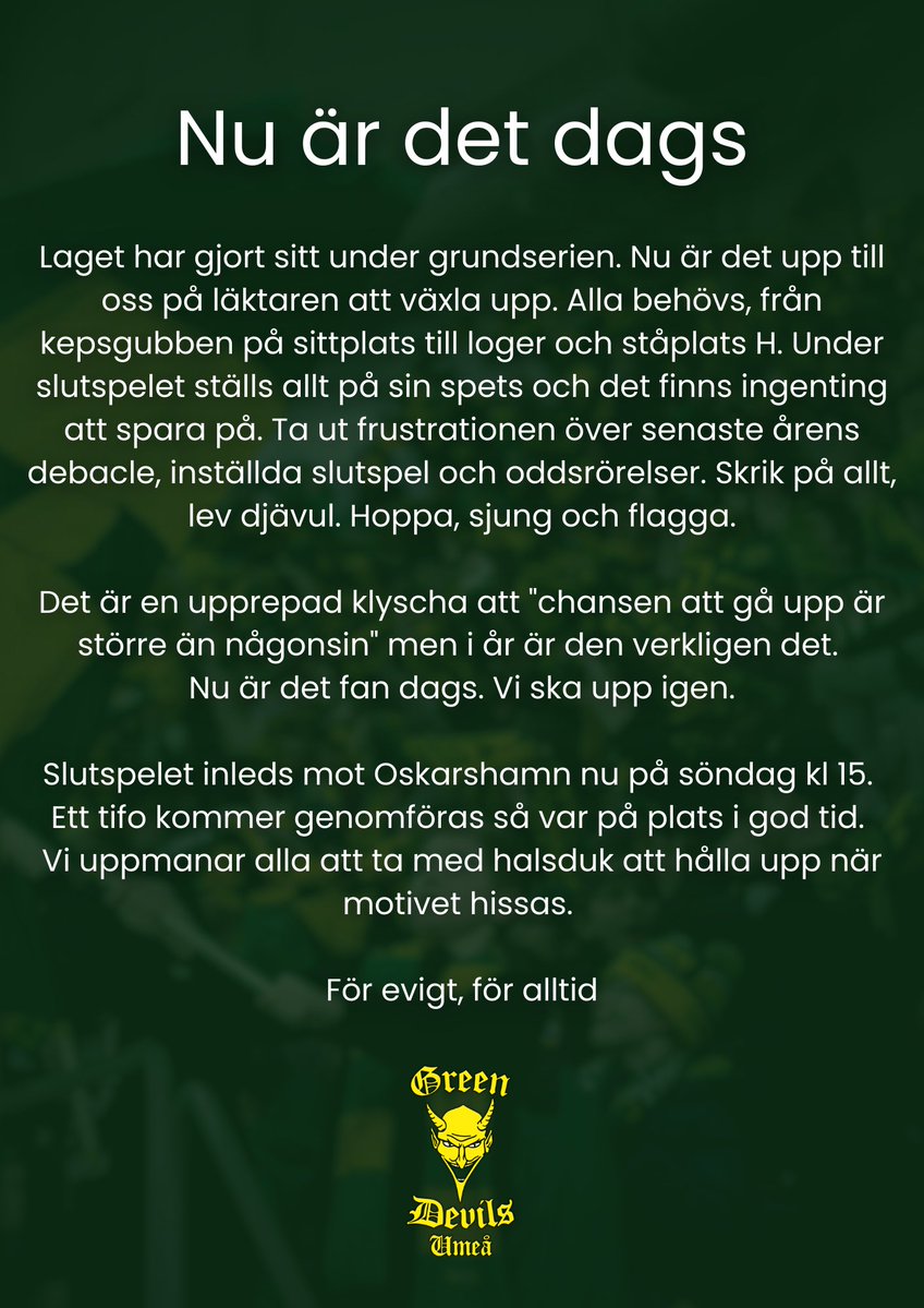 Green Devils tweet media