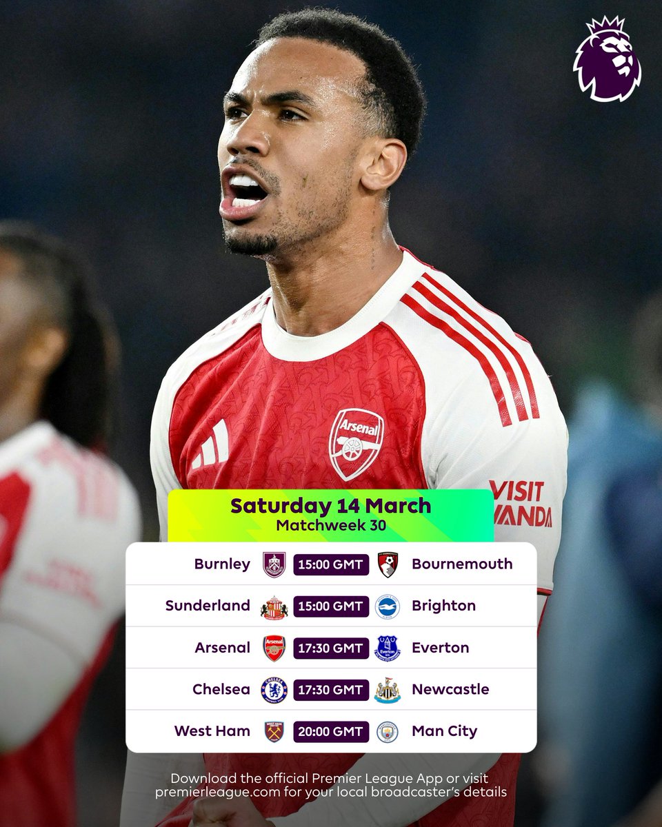 Premier League Saturday in the Premier League