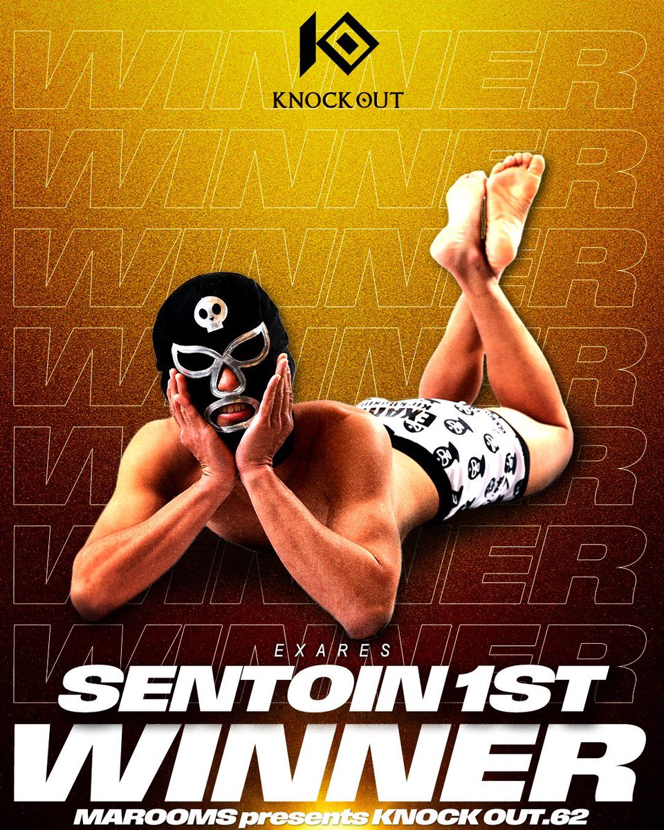kb_knockout's tweet photo. 📣試合結果📝
🏁 第1試合 ⚔️
KNOCK OUT-UNLIMITED フェザー級／3分3R

🟥 #戦闘員1号 ◎
ーーー🆚ーーー
🟦 #西村虎次郎 ×

2R KO 2:14

☆KNOCK OUTファンクラブサイト☆
全問正解で賞金GET！勝敗予想ゲーム🎮
https://t.co/mxkpZpXZz0

📡試合当日はU-NEXTで全試合配信！
https://t.co/TWMPlj9V9x

#knockoutkb
#KO62
#格闘技
#キックボクシング