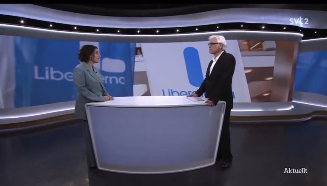 SR o SVT hårda linje att Mårten Arndtzén petas som kulturjournalist för trovärdighetens skull markeras kraftigt genom att utse kulturprofilen och journalisten Kristoffer Lundström för att ifrågasätta Liberalerna.