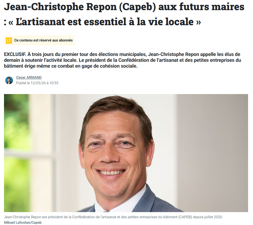 La CAPEB tweet media