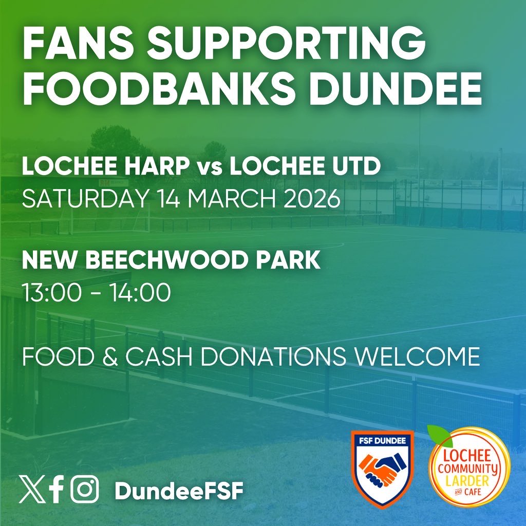 Fans Supporting Foodbanks Dundee tweet media