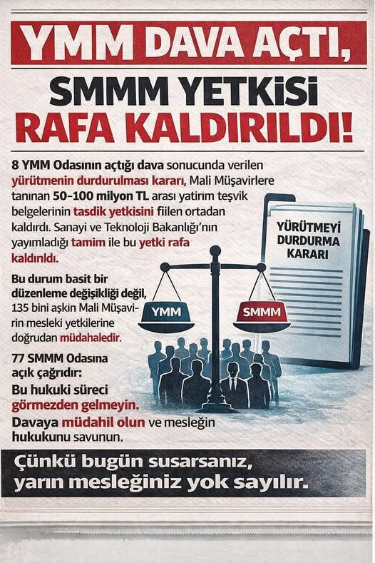 TÜRMOB’dan zaten ümidi kestik! Bakalım SMMM odaları meslektaşları için var mı? Yok mu? #smmm #malimüşavir #ticaret #yönetimistifa #ilberortaylı