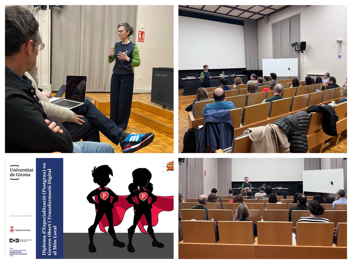 Postgrau Govern Obert i Transformació Digital-UdG tweet media