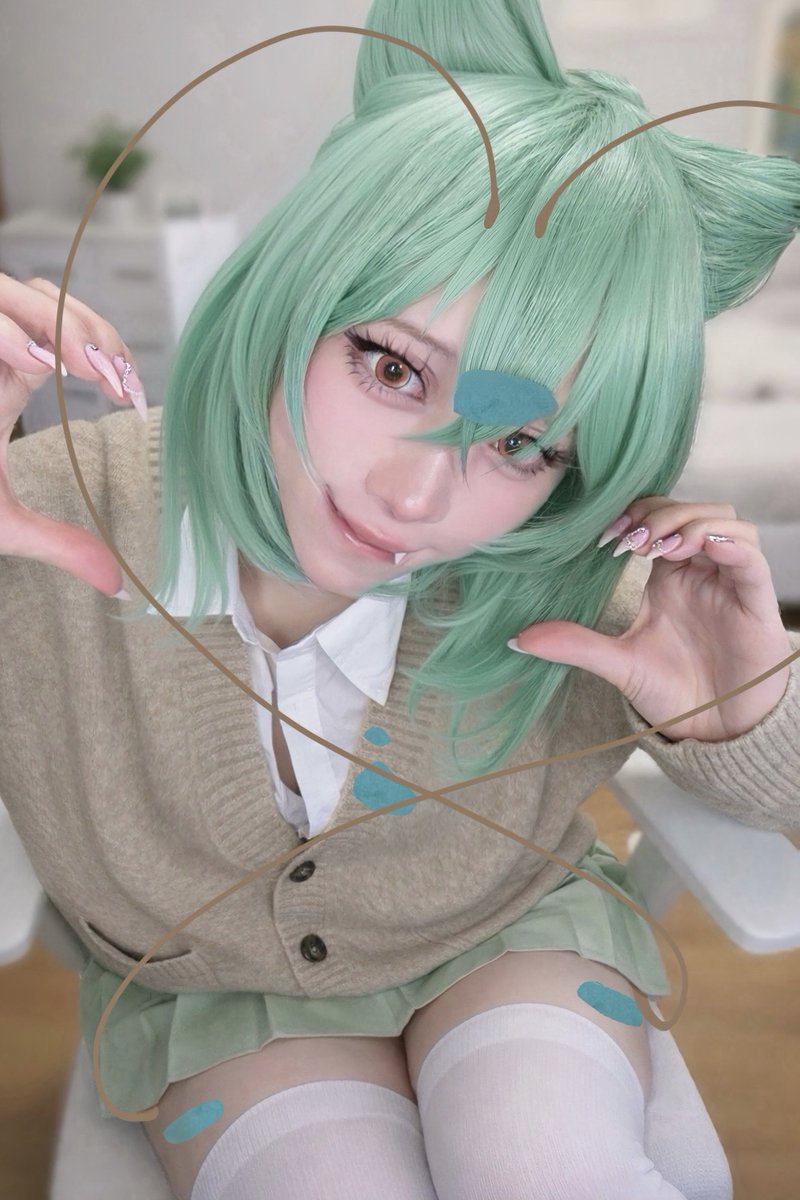 ギャルフシギダネ概念 のコスプレ🌱 #ぽこあポケモン