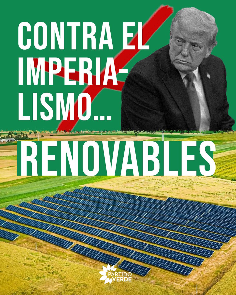 Desde el Partido Verde lo tenemos claro… 💚🌻