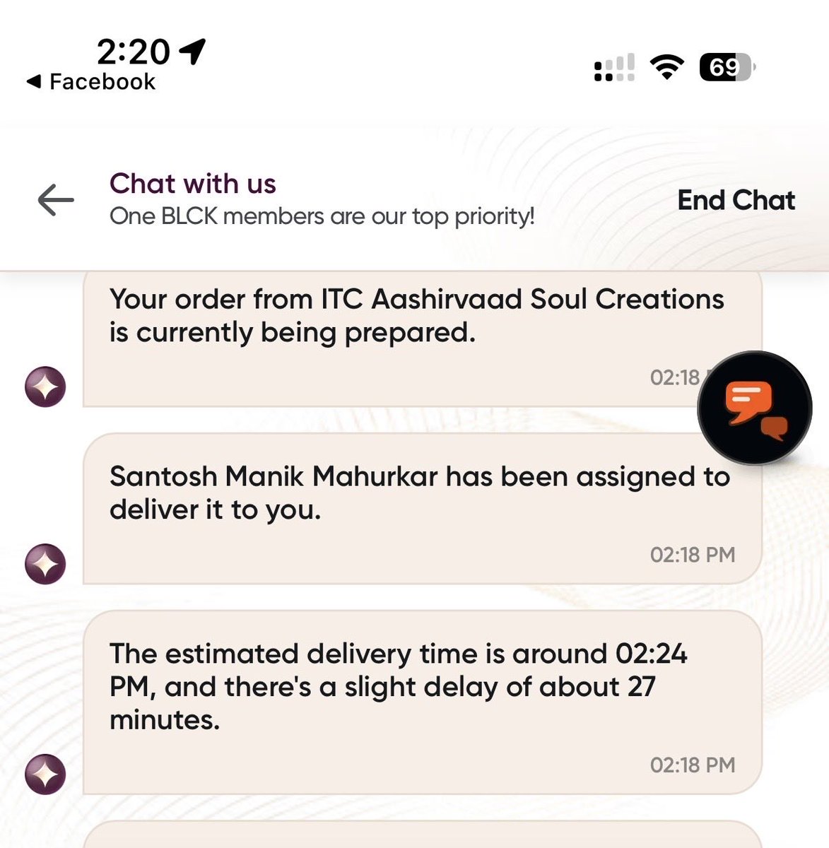 abhishekdalvi's tweet photo. A pathetic @Swiggy One Black service, there is no timeline delivery. Today was too much 1.5 hr delay and support has no clue. The Delivery guy should be trained to inform the customer incase of any emergency. 

#delivery #FoodDelivery https://t.co/94qlirT9UP
