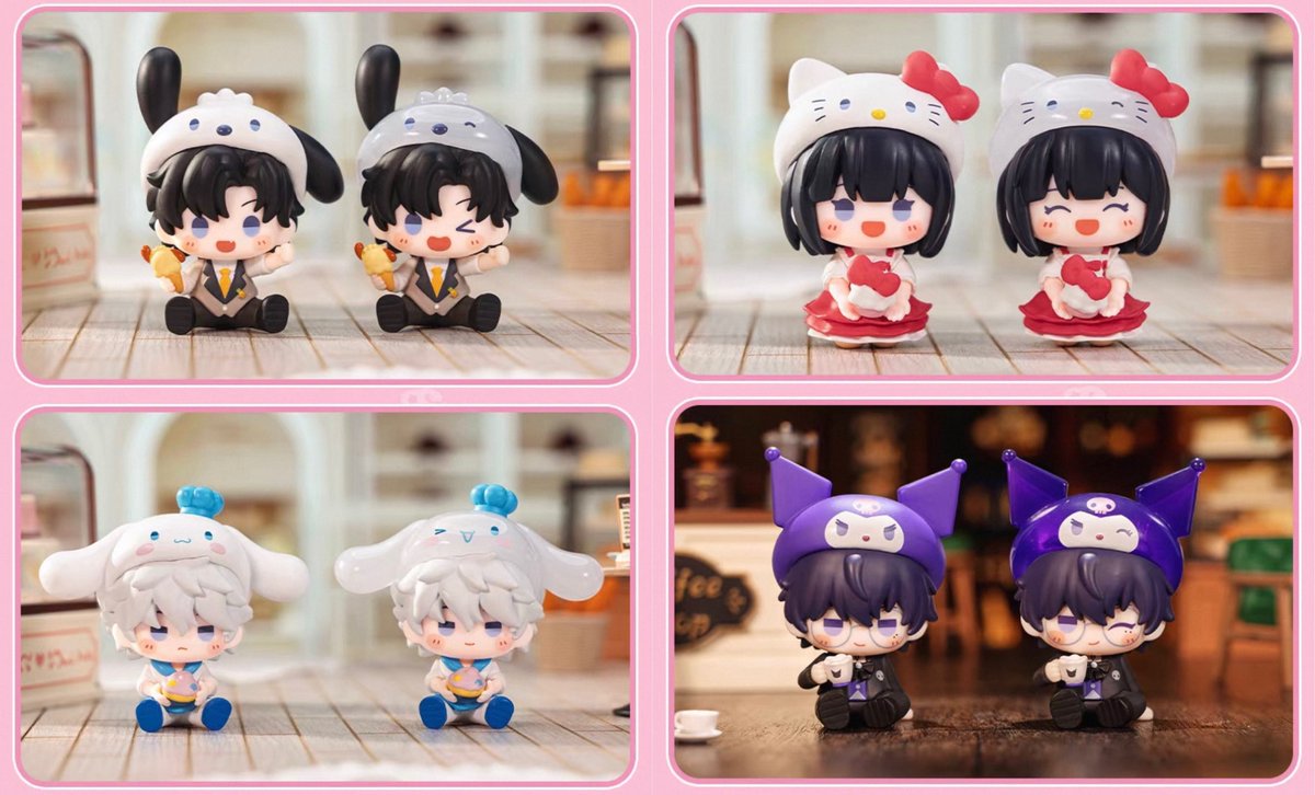 ✨新品情報 時光代理人アニメ✖️SANRIO CHARACTERS 甜趣時光 ミニ