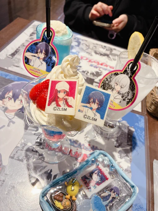 コラボカフェ、純愛席で優勝、水野さんのコースターとチェキ当てて優勝でした対戦ありがとうございました