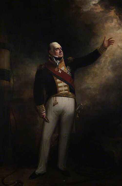 OnthisdayRN's tweet photo. #OnThisDay 210 years ago in 1816 a Royal Navy fleet under Admiral Pellew, supported by the Dutch bombarded the port of Algiers to force them to cease the trade of Christian Slaves.  The port was destroyed and over 1200 Christian slaves were freed. https://t.co/Llye66SxV1