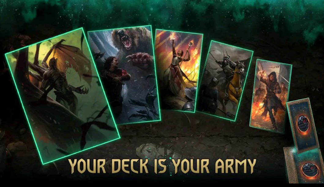 GameRoomLucky's tweet photo. Command mighty Witcher-world heroes in epic online PvP card battles!

Join in The Witcher universe’s favorite card game — available for free! Blending the CCG and TCG genres, GWENT sees you clash in fast-paced online PvP duels that combine bluffing, on-the-fly decision making and careful deck construction. Collect and command Geralt, Yennefer and other iconic Witcher-world heroes. Grow your collectible arsenal with spells and special abilities that dramatically turn the tide of battle. Use deception and clever tricks in your strategy to win the fight in classic, seasonal and Arena modes. Play GWENT: The Witcher Card Game for free now!