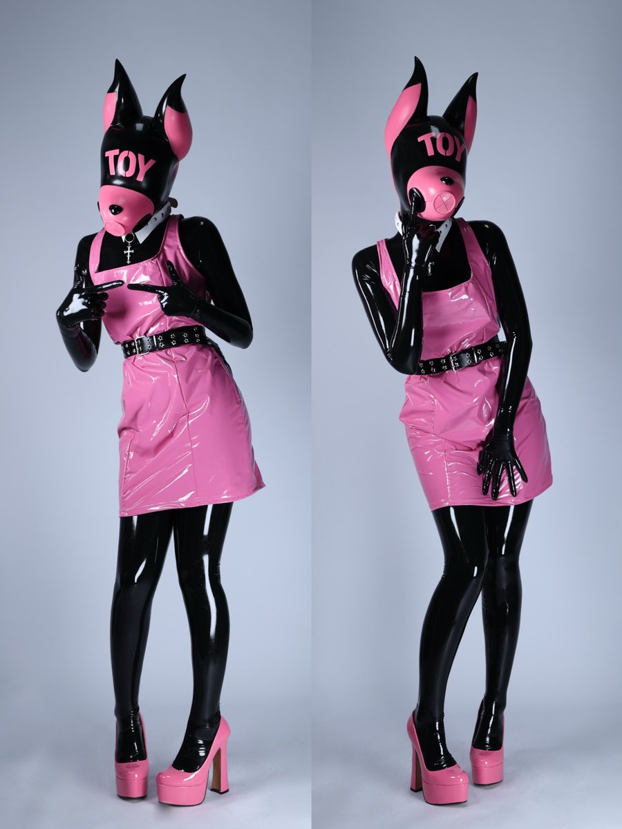 PinkieXiaozhi's tweet photo. 如果可爱也有错的话...  

角鼠头套：@FeturaX
黑色胶衣：@黑色桃Spade     

#latex #kigurumi #FeturaX #feitsh #furry #rubber #黑色桃Spade https://t.co/xNeVkwOL8T