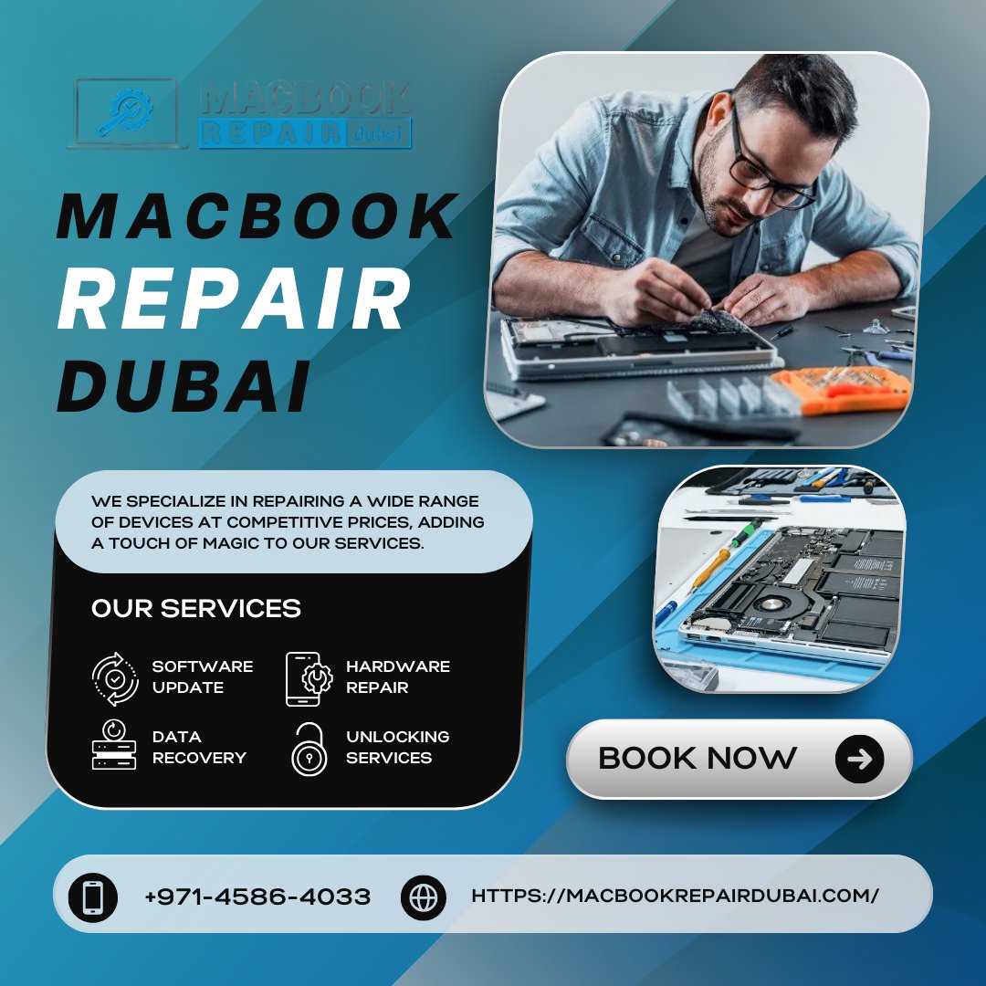macbookrepair18's tweet image. MacBook not working properly?
Get fast &amp;amp; reliable Macbook Repair in Dubai from expert technicians. From screen replacement to battery and motherboard repair, we fix it all with precision.
📞+97145864033

#MacbookRepairDubai #MacbookRepair #AppleRepairDubai #LaptopRepairDubai