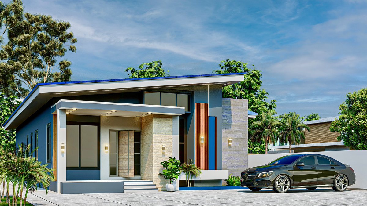 JerrykWorks's tweet photo. Modern 3-Bedroom All En-Suite Bungalow Design
Experience comfort, elegance, and modern living in this beautifully designed 3-bedroom all en-suite residential bungalow.#architecture #construction #Architecturaldesign #BuildingDesign https://t.co/1JdCmLqkW7
