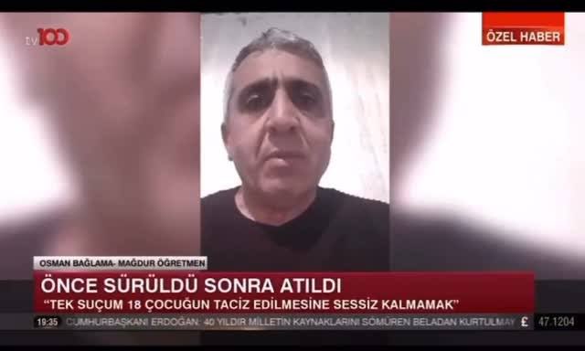 Sivas’taki bir ortaokulda, 18 kız çocuğunu istismara maruz bıraktığı iddia edilen hizmetli Mustafa Tuç, önce 26 yıl hapis cezasına çarptırıldı, sonra karar bozuldu ve cezaevine girmeden beraat etti.

“Tek suçum, 18 çocuğun taciz edilmesine sessiz kalmamak” diyen Sosyal Bilgiler
