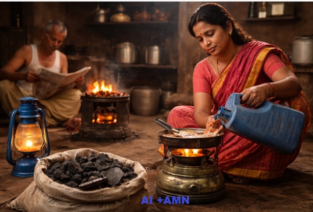 India Turns to Kerosene and Coal as Alternate Fuels Amid LPG Supply Concerns theindianawaaz.com/india-turns-to… #LPG #fuelcrisis #kersene #coal