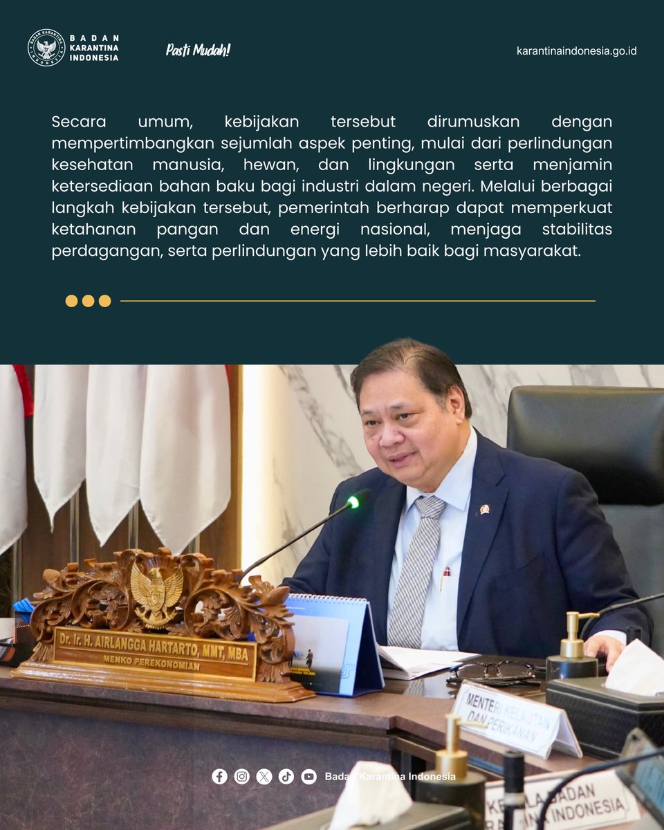 Badan Karantina Indonesia tweet media