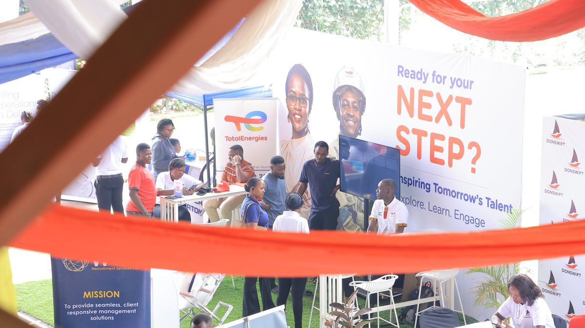 TotalEnergiesUG's tweet image. #HappeningNow

We’re pleased to be part of the #FrenchStudyAndJobFairUG2026 at @lfkampala, Lugogo Bypass.

While here, pass by the @TotalEnergiesUG's booth to explore job opportunities and learn how to build the skills you need to seize them in the oil and gas sector and beyond.