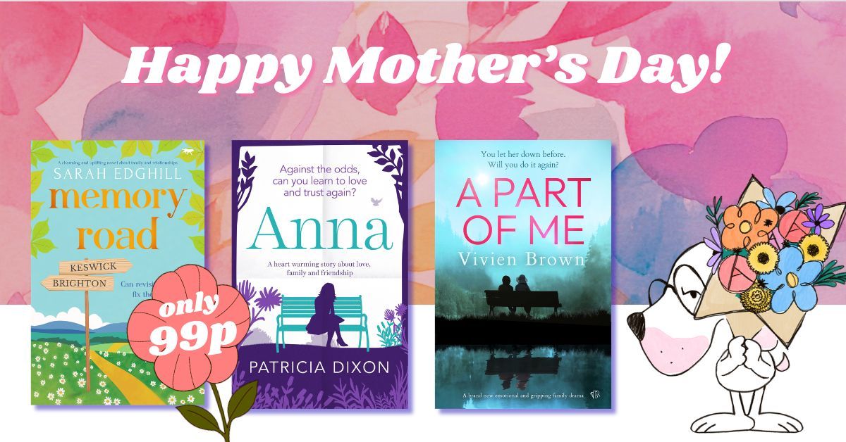 Bloodhoundbook's tweet image. 🌼✨Happy Mother's Day! ✨🌼

These books have one thing in common...Mums 💗👩‍🍼

Celebrate it with some select titles - from romance to drama to mystery - all 99p!
geni.us/ThisWeekinPromo 

#CurrentRead, #TBR  #Bookdeal #TBR #99p #MustRead #RomCom #Mystery #Drama