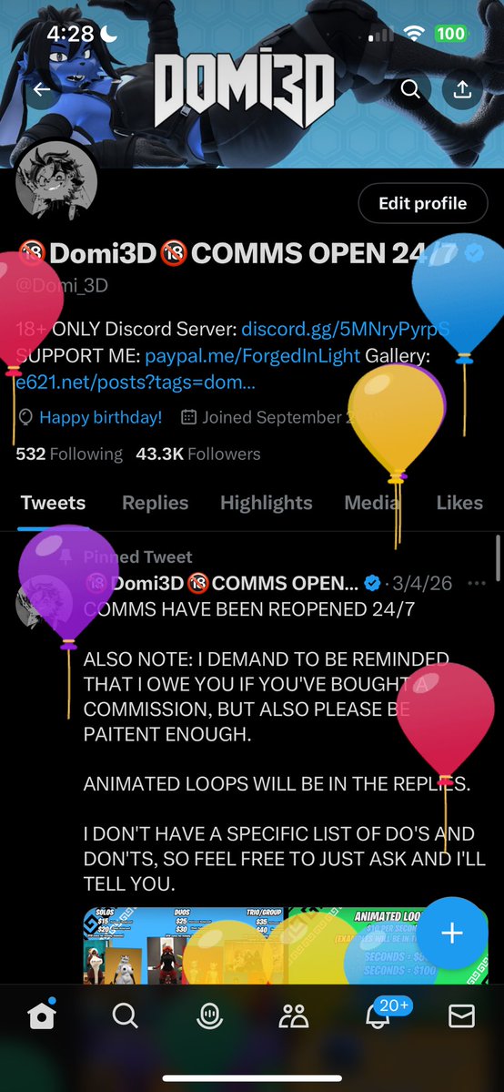 🔞Domi3D🔞COMMS OPEN 24/7 tweet media