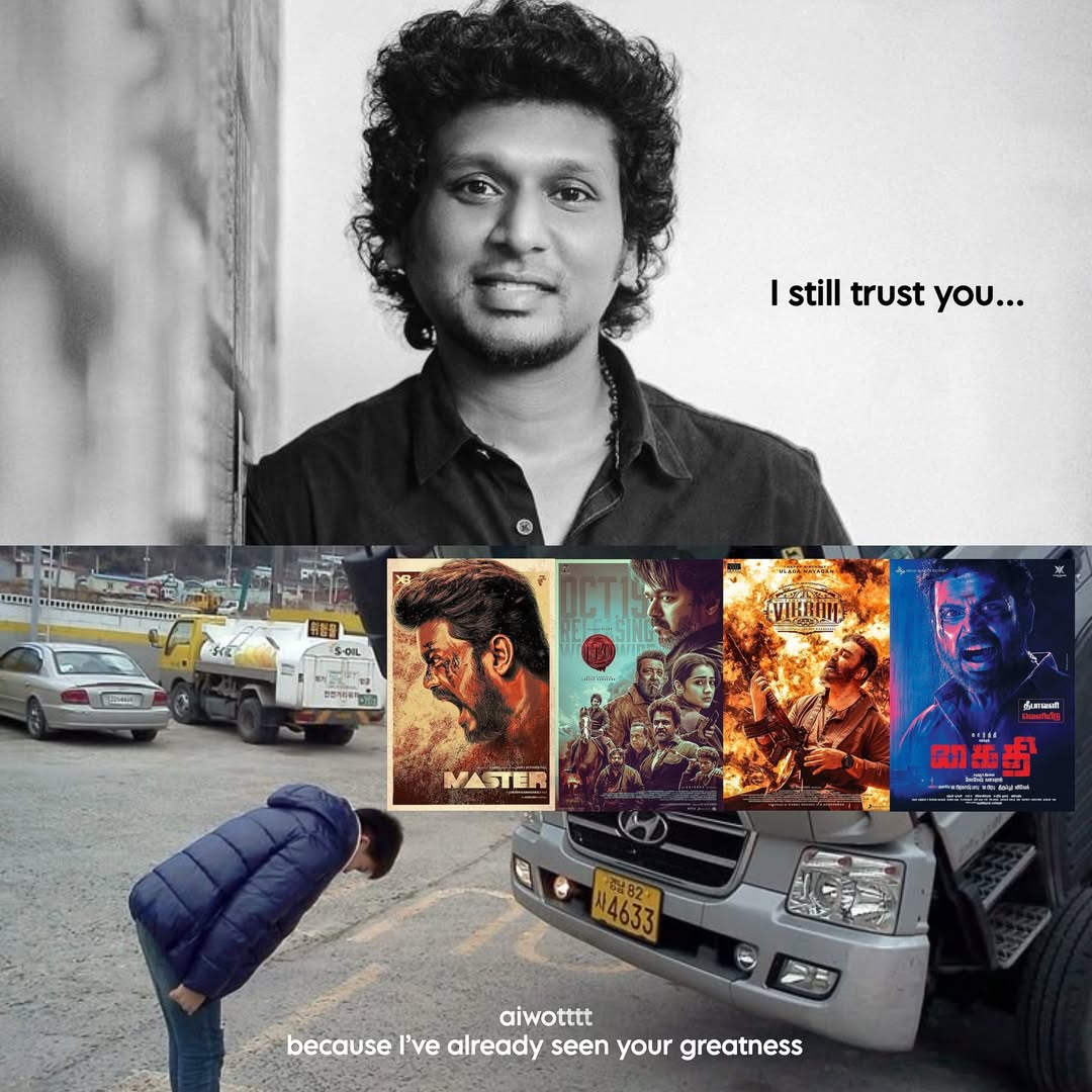 thaware_adarsh's tweet photo. Will go to theatre blindly if this man's movie.
@Dir_Lokesh 
Happy Birthday Maverick Director 🔥. https://t.co/xs6oxx8Ucj