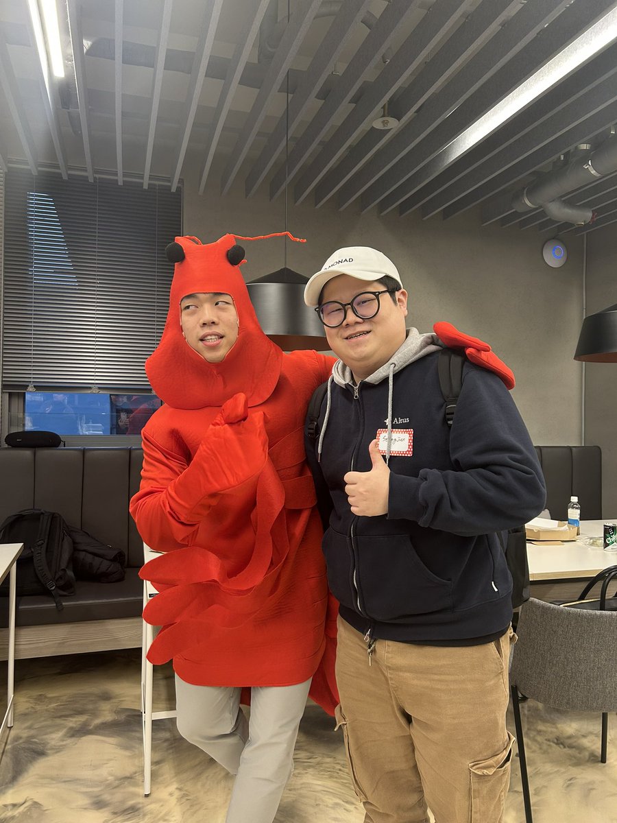 seungjun_x's tweet photo. real claw
#gajae #openclawseoul #sionicai
thanks for moderating @realsigridjin https://t.co/K8GZtgKtWr