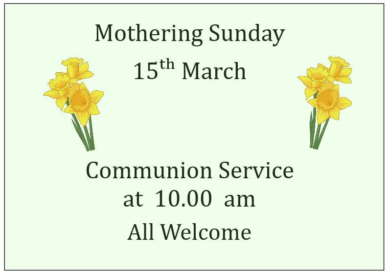StJamesBierton's tweet photo. Please join us in worship tomorrow for Mothering Sunday. Our Service is at 10.00 am.
All welcome. https://t.co/5p4P9j99TH