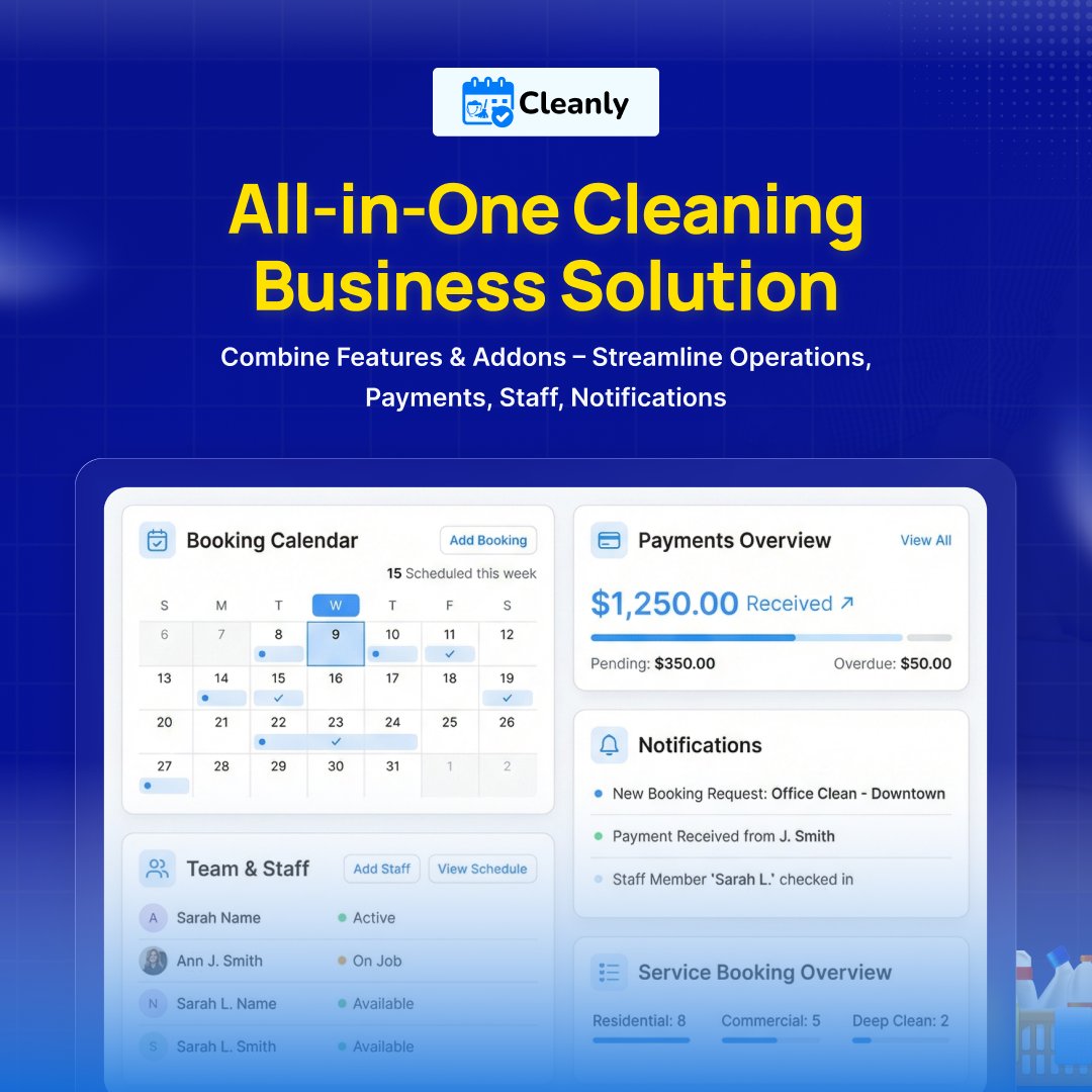 Cleanly Booking tweet media
